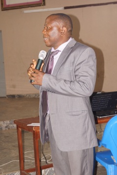 Prof J.C. Onyekwelu delivering the keynote address