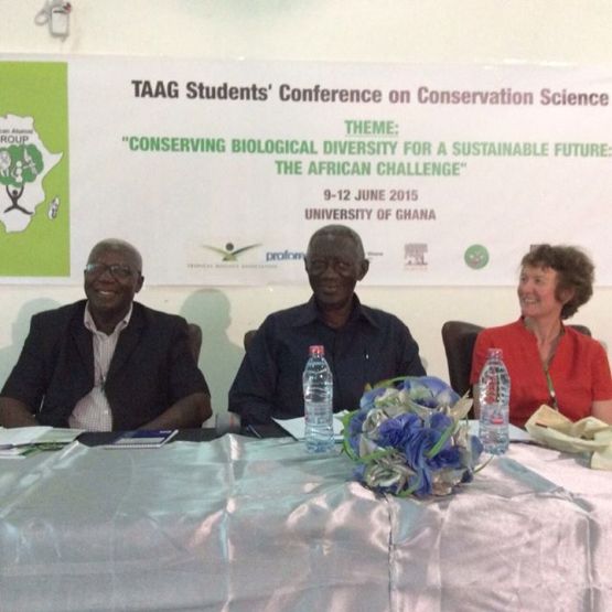 Keynote speakers and H.E John Kufuor at TAAG 2015 conference